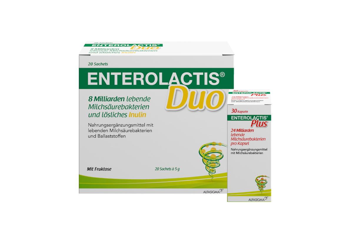 Packshot von Alfasigma Enterolactis