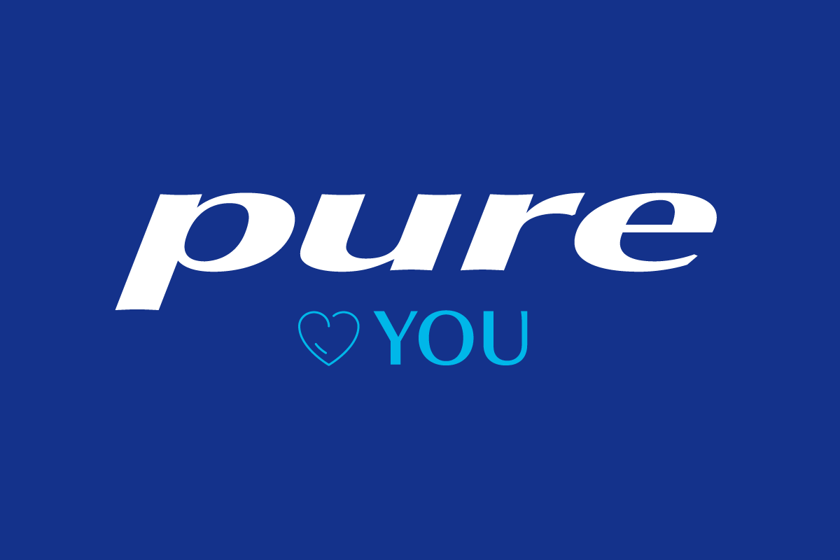 Pure Marken Logo mit Herz