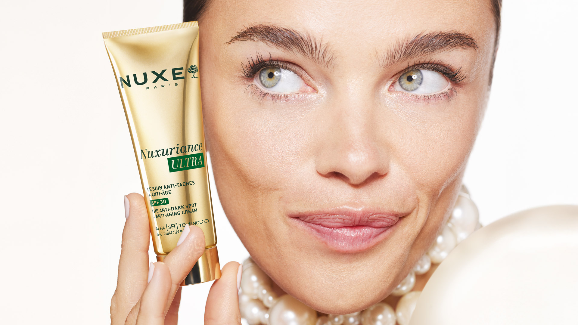 Nuxuriance Ultra Creme gegen Pigmentflecken